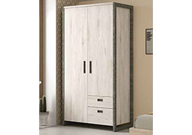 Armario 2 Puertas 2 Cajones