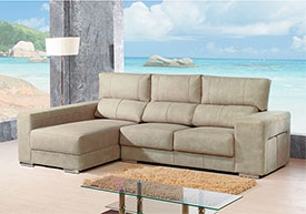 Sofá Chaisselongue.