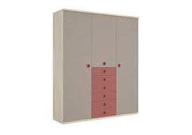 Armario 3 Puertas / 6 Cajones