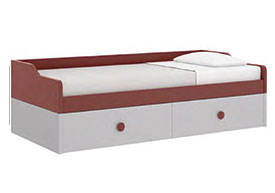 Cama Nido Bicolor con 2 Cajones