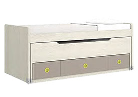 Compacto Cama Oculta. 2 Cont./1 Bal