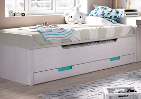 Compacto 2 Camas y 2 Cajones