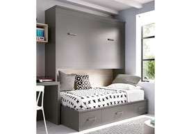 Cama Abatible Horizontal Alta