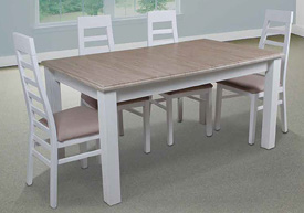 Conjunto Mesa y 4 Sillas