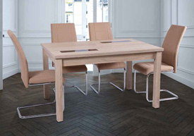 Conjunto Mesa y 4 Sillas