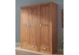 Armario 3 Puertas / 2 Cajones