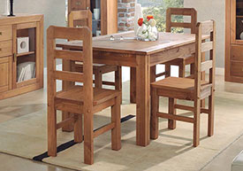 Conjunto Mesa Comedor + 4 Sillas