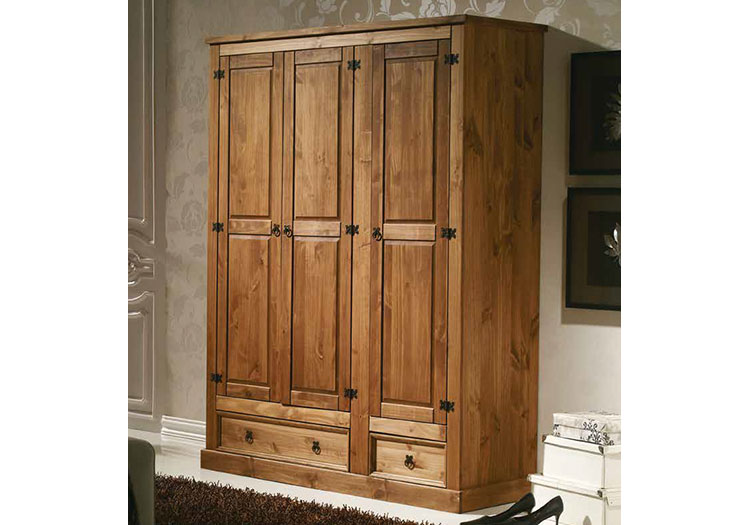 Armario 3 Puertas / 2 Cajones