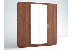 Armario 4 Puertas y 2 Lunas