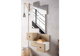 Recibidor con Espejo