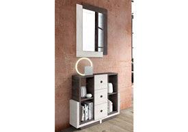 Recibidor con Espejo