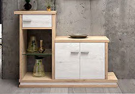 Recibidor 2 Puertas y Cajn