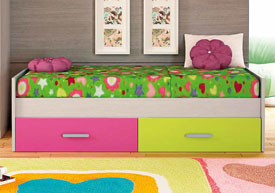 Cama Nido con 2 cajones