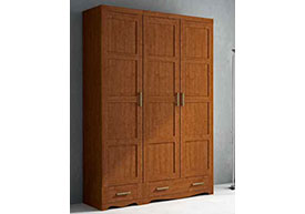 Armario 3 Puertas / 2 Cajones