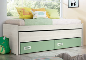 Compacto Cama Oculta 2 Cajones