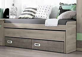 Compacto Cama Oculta 2 Cajones