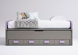 Compacto Cama Desplaz. + 4/Caj.