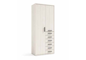 Armario 2 Puertas / 6 Cajones