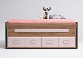 Compacto Cama Desplaz. + 3/Caj.