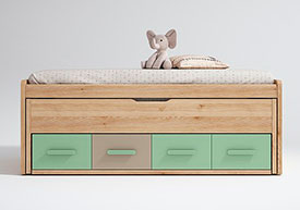 Compacto Cama Desplaz. + 4/Caj.