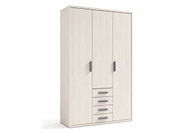Armario 3 Puertas / 4 Cajones