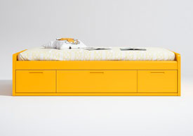 Cama Nido con 3 Cajones