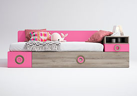Cama Modular con Arrastre