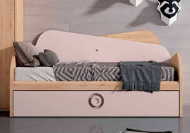 Cama Nido Arrastre + Respaldo