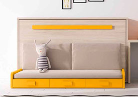 Cama Horizontal con cajonera