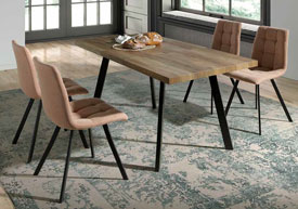 Conjunto Mesa Comedor Ext. + 4 Sillas