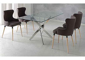 Conjunto Mesa Comedor + 4  Sillas.