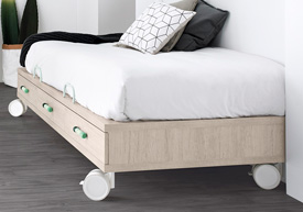 Compacto 3 Cajones con ruedas