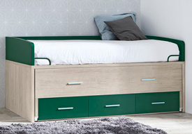 Compacto Cama Despl. y 2 Cont.