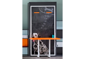 Cama Vertical con Escritorio