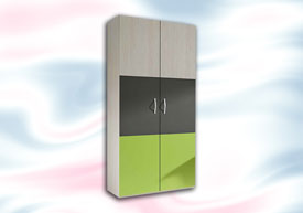 Armario 2 Puertas Tricolor