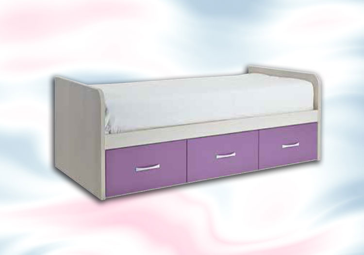 Cama Nido con 3 contenedores