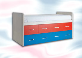 Compacto (60) 4 Contenedores + 2 Cajones