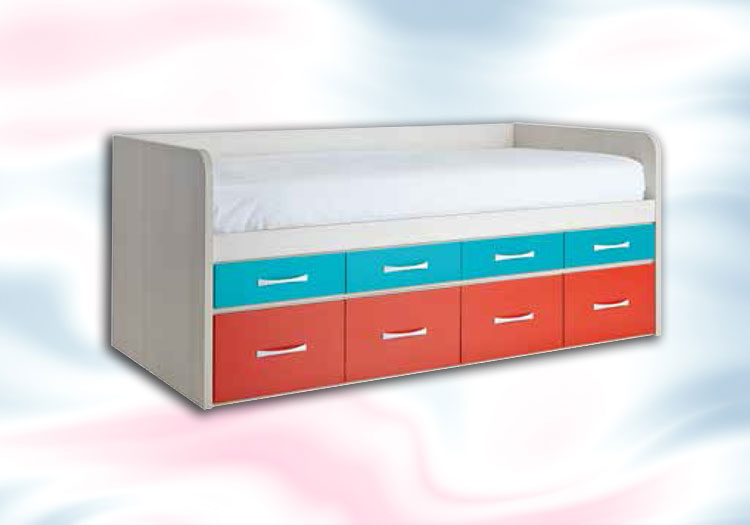 Compacto (45) 4 Cajones + 4 Contenedores