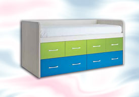 Compacto (60) 4 Contenedores + 2 Cajones