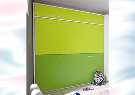 Litera Doble Abatible Horizontal