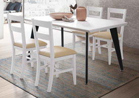 Conjunto Mesa y 4 Sillas